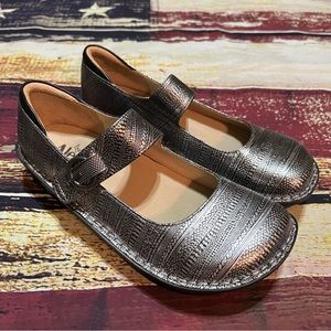 Alegria Paloma Chain Mary Jane Clogs Shoes Size 39 Women’s US 9